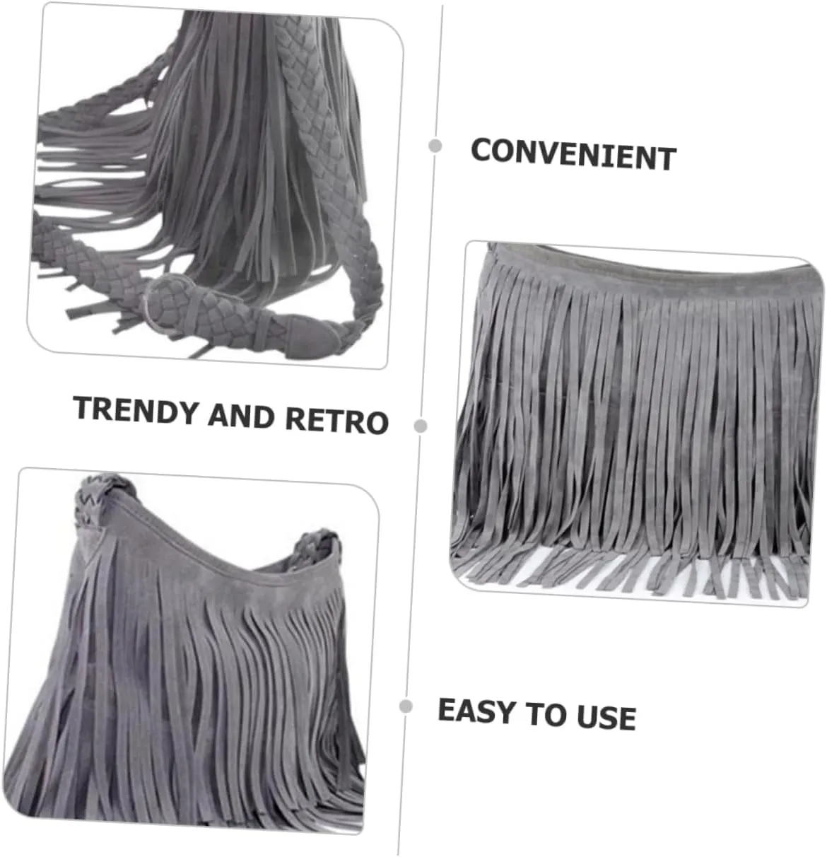 frosted summer vintage Lady bags messenger bag Messenger Fringed bag wallet European and American
