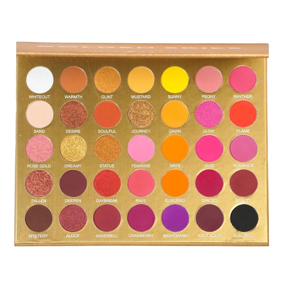 Golden Skies - 35 Shade Sunset Palette