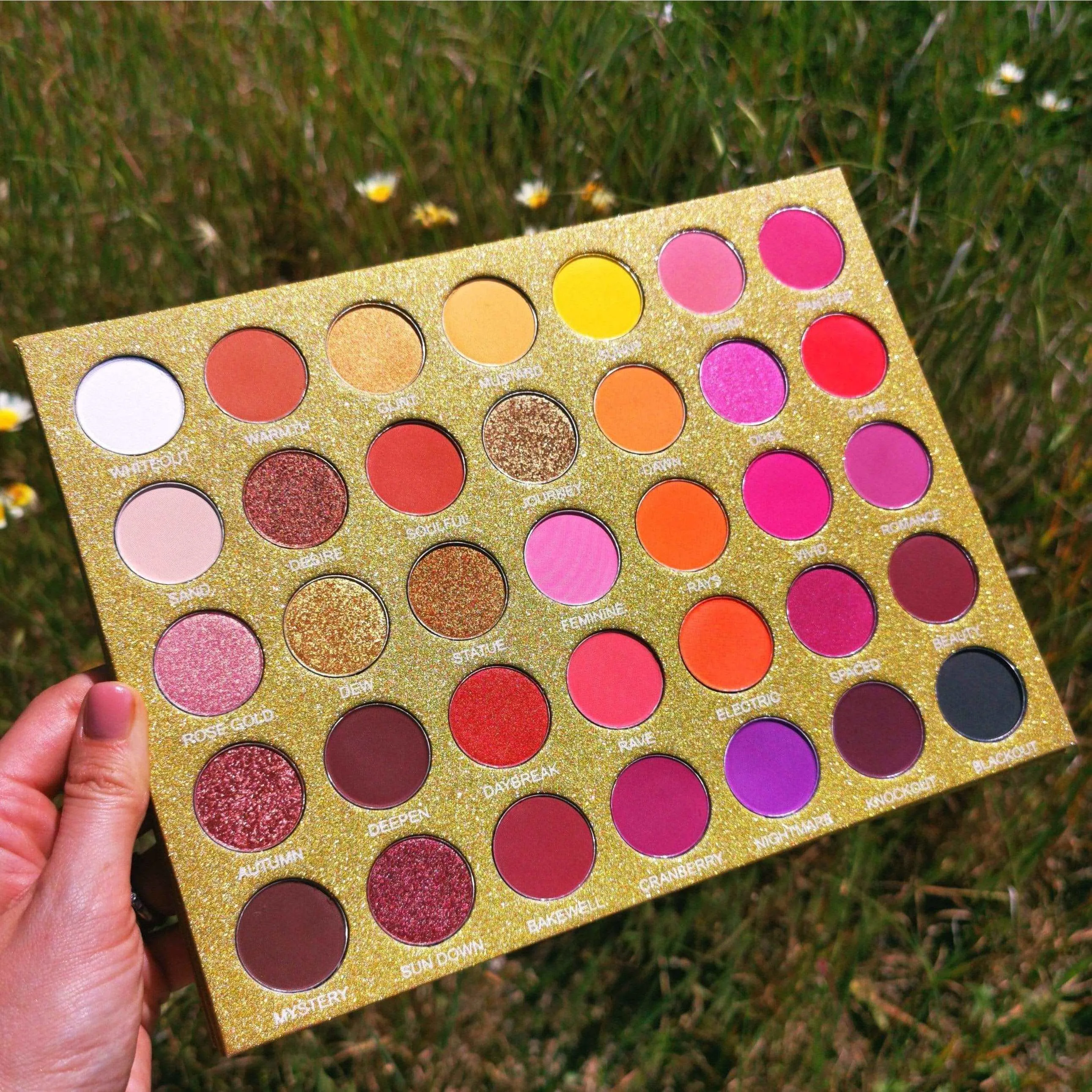 Golden Skies - 35 Shade Sunset Palette