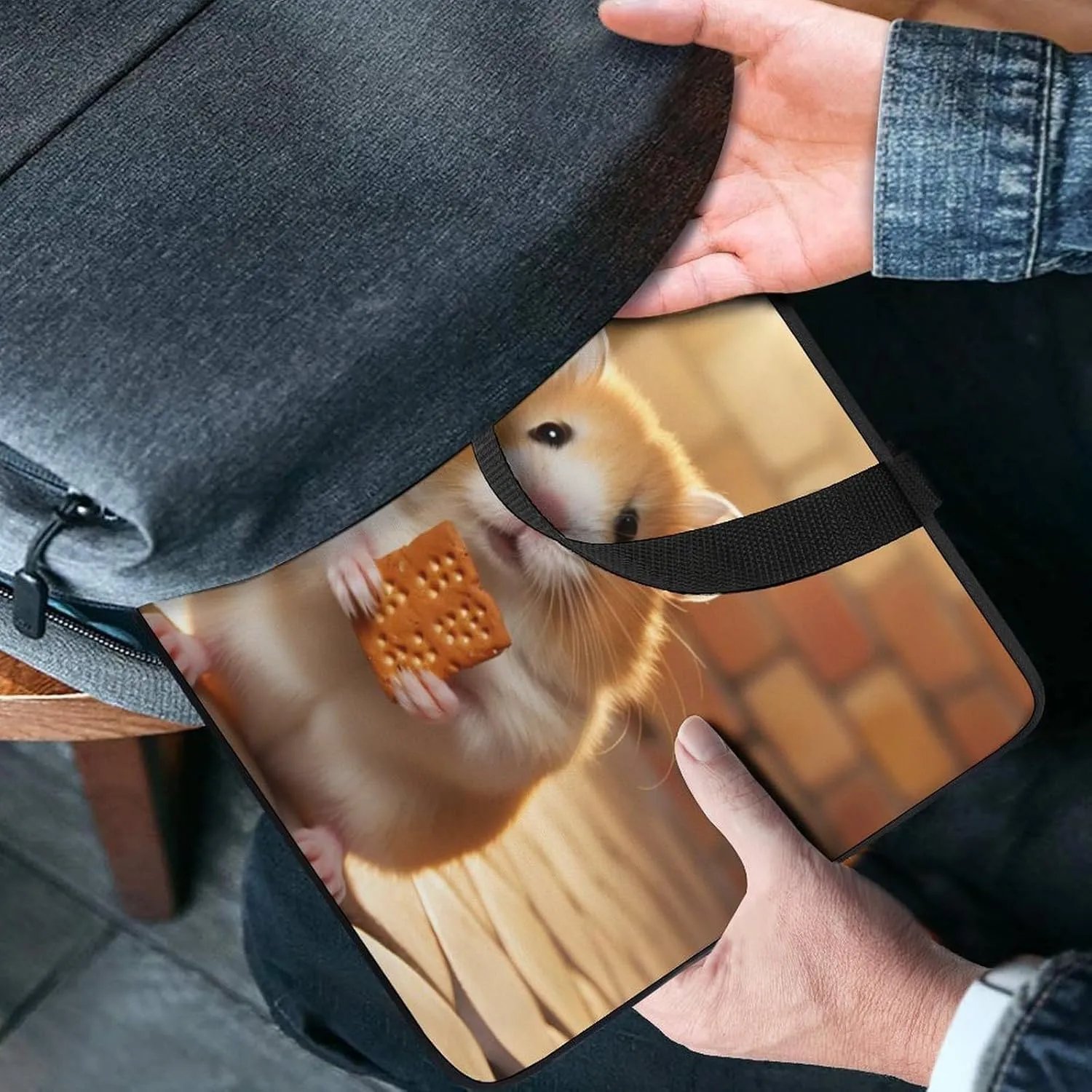 Hamster Laptop Bag Carrying Case Computer Protective Sleeve Case Briefcase for Men Women