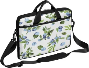 Hand Painted Octopus Laptop Shoulder Messenger Bag Waterproof Laptop Briefcase Handle Padded Strap