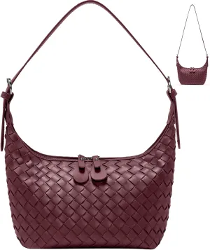 Handbag Shoulder Bags for Women Crossbody Tote Bags Woven Purse Clutch Women's Hobo Crescent Top-handle Adjustable