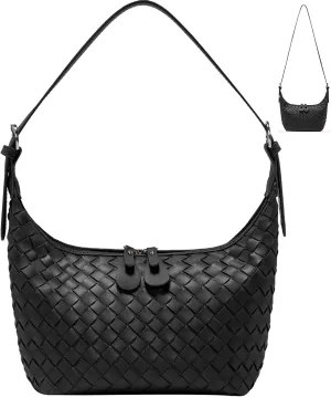 Handbag Shoulder Bags for Women Crossbody Tote Bags Woven Purse Clutch Women's Hobo Crescent Top-handle Adjustable