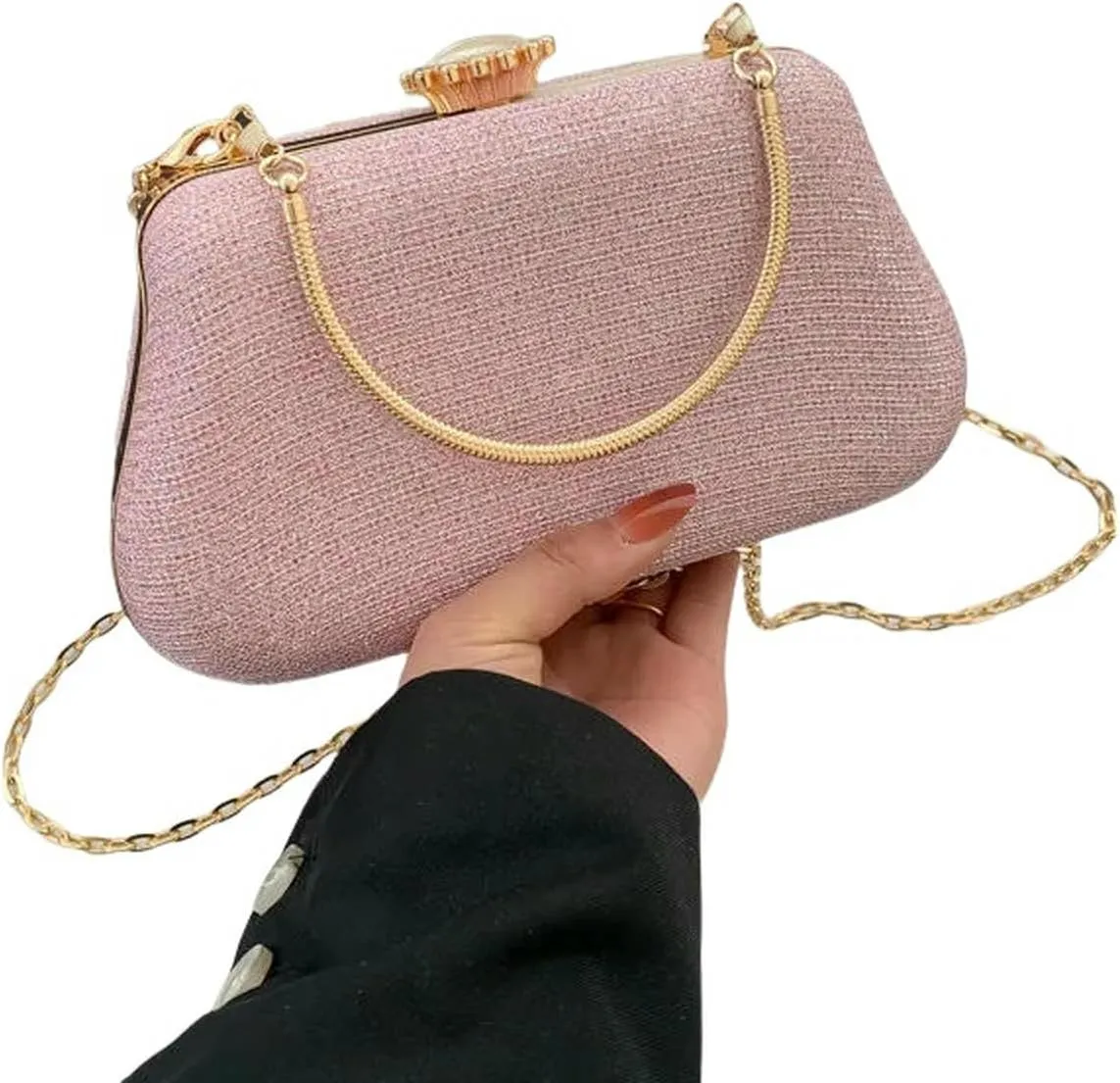 Handbag Women High Women Evening Bag Party Banquet Glitter Bag For Ladies Wedding Clutch Handbag Shoulder Bag Chain