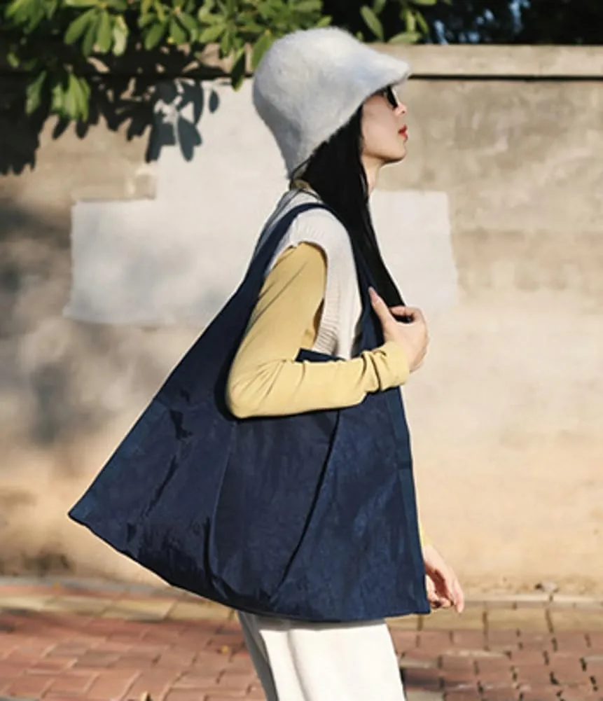 Hobo Bags Tote Bag for Women Nylon Canvas Shoulder Bag Purse Slouchy Top Handle Handbag