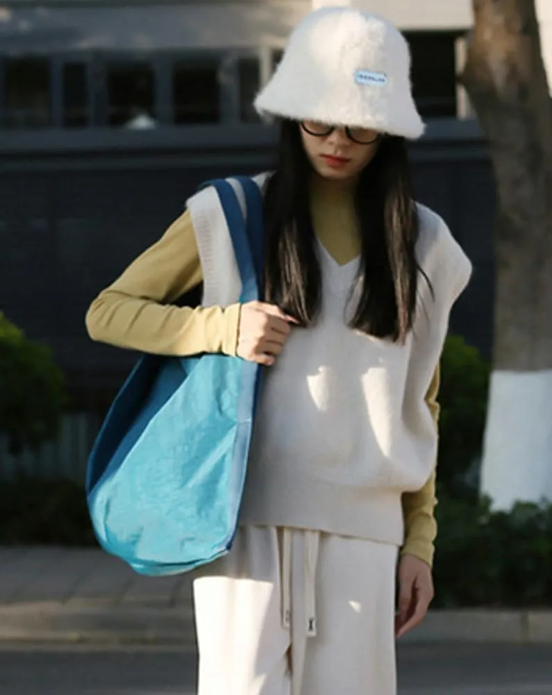 Hobo Bags Tote Bag for Women Nylon Canvas Shoulder Bag Purse Slouchy Top Handle Handbag