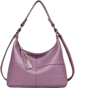 Hobo Purses and Handbags for Women Shoulder Bag Crossbody Bags with Tassel