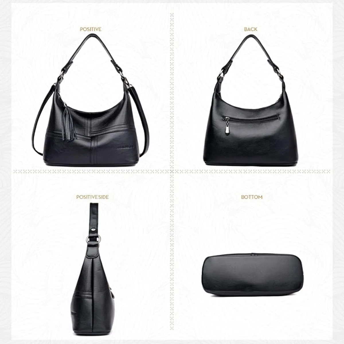 Hobo Purses and Handbags for Women Shoulder Bag Crossbody Bags with Tassel