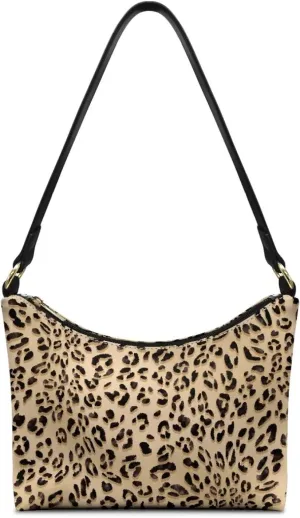 HUGS IDEA Leopard Print Clutch Handbag Fashion Shoulder Purse for Lady Tote Bag Underarm Purse for Work