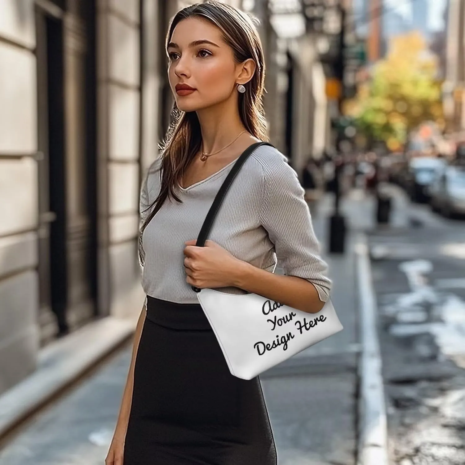 HUGS IDEA Leopard Print Clutch Handbag Fashion Shoulder Purse for Lady Tote Bag Underarm Purse for Work