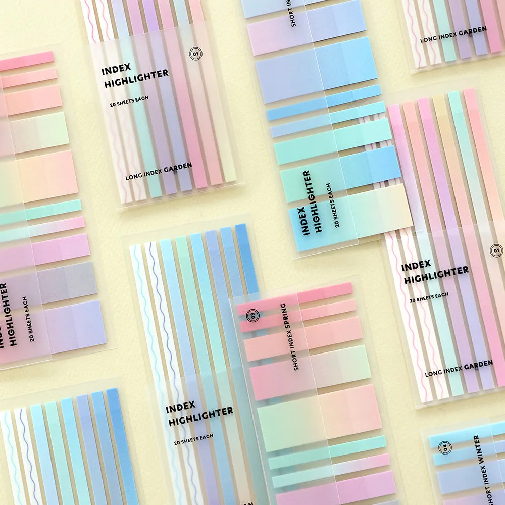 Iconic Index Long Highlighter Strips