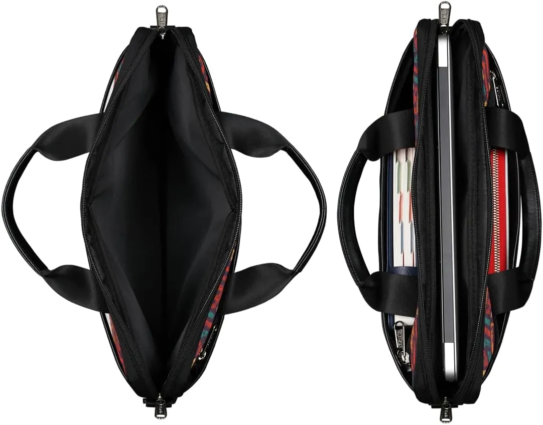 Independence Day Theme Design Laptop Shoulder Messenger Bag Waterproof Laptop Briefcase Handle Padded Strap