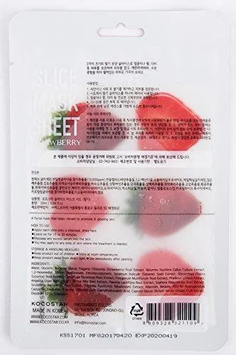 Kocostar Slice Mask Strawberry