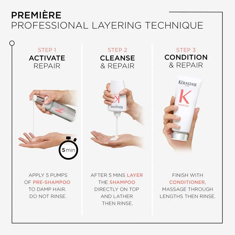 Kérastase Première Concentré Décalcifiant Ultra-Réparateur Decalcifying Repairing Pre-Shampoo Treatment