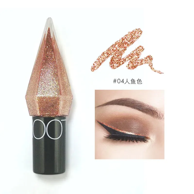 Lady Glams Diamond Shiny Eyeliner – Illuminate Your Eyes with Glittery Glamour