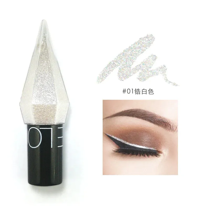 Lady Glams Diamond Shiny Eyeliner – Illuminate Your Eyes with Glittery Glamour