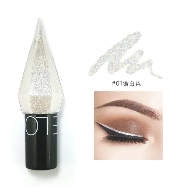 Lady Glams Diamond Shiny Eyeliner – Illuminate Your Eyes with Glittery Glamour