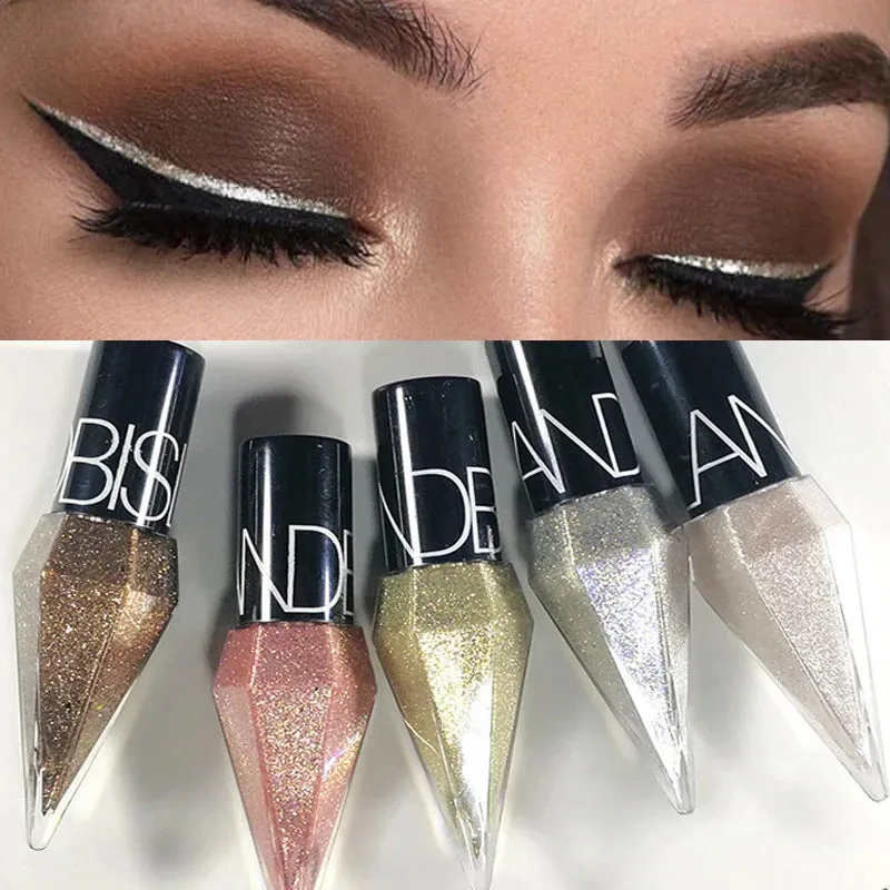 Lady Glams Diamond Shiny Eyeliner – Illuminate Your Eyes with Glittery Glamour