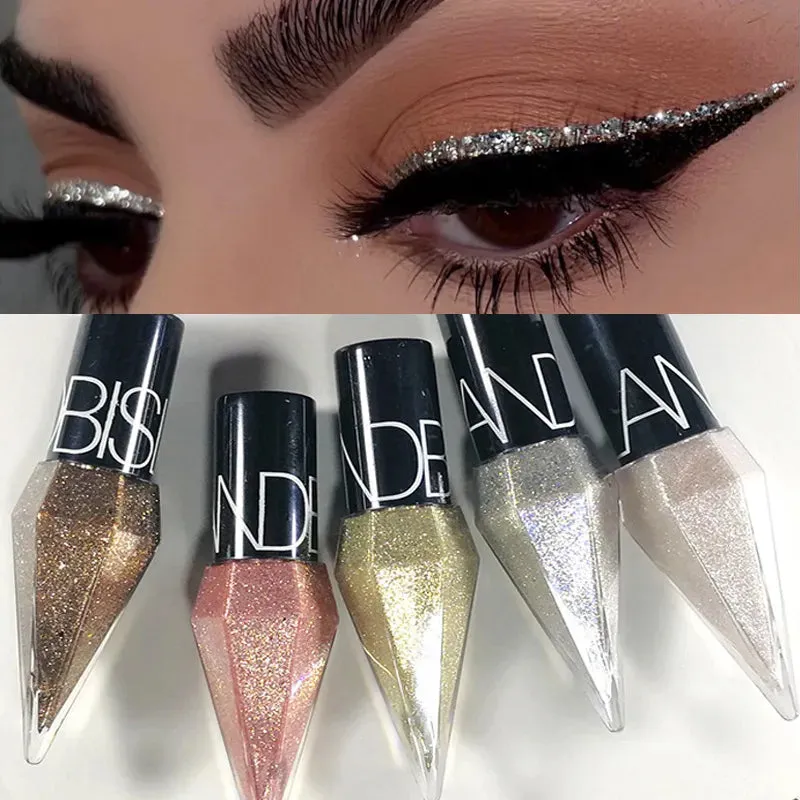 Lady Glams Diamond Shiny Eyeliner – Illuminate Your Eyes with Glittery Glamour