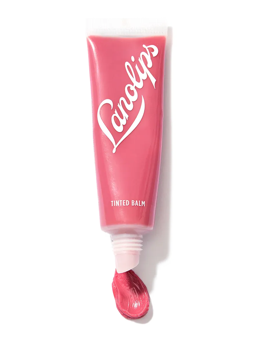 Lanolips Tinted Lanolin Lip Balm Rhubarb