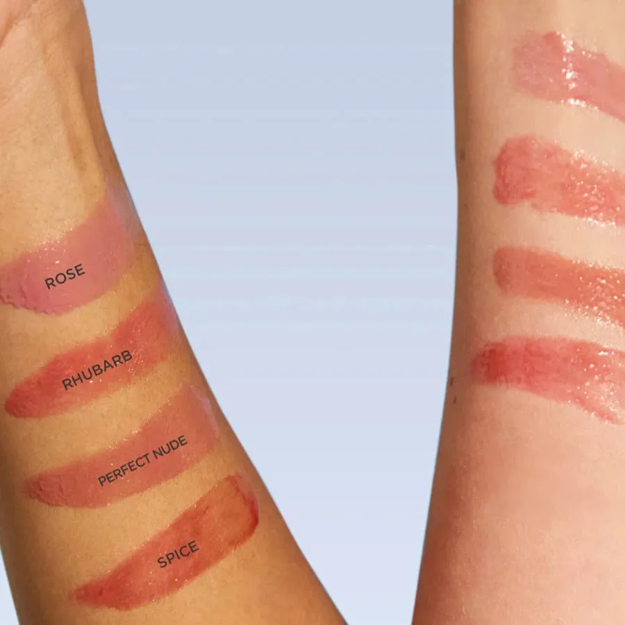 Lanolips Tinted Lanolin Lip Balm Rhubarb