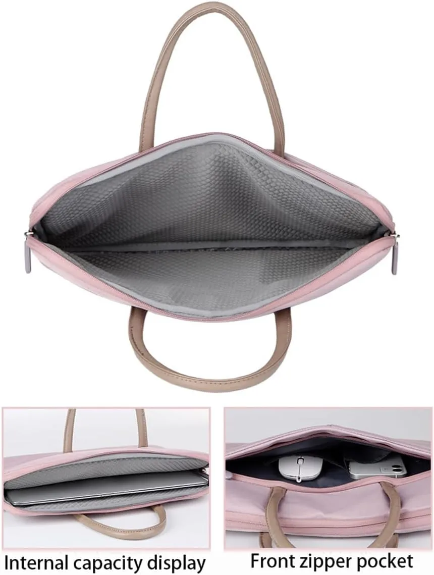 Laptop Bag for Women 15.6 Inch Slim Computer Briefcase Sleeve Case, fits 13-15.6 Inch Laptop & Netbook Computer Briefcases