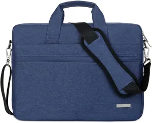 Laptop Bag Sleeve Case Shoulder Handbag Notebook Pouch Briefcases for 13 14 15 15.6 Inches (Color : Airbag-Blue, Size : 16.1in)