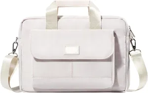 Laptop Shoulder Bag 13.3 14 15.6 16 Inch Laptop Bag Shoulder Handbag Briefcases Sleeve Case(Khaki,13 13.3 inch)