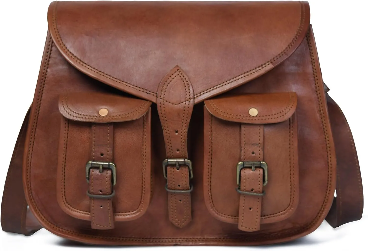 Leather Crossbody Satchel, Side Bags for Women, Side Purse for Women Crossbody  Premium Unisex Bag