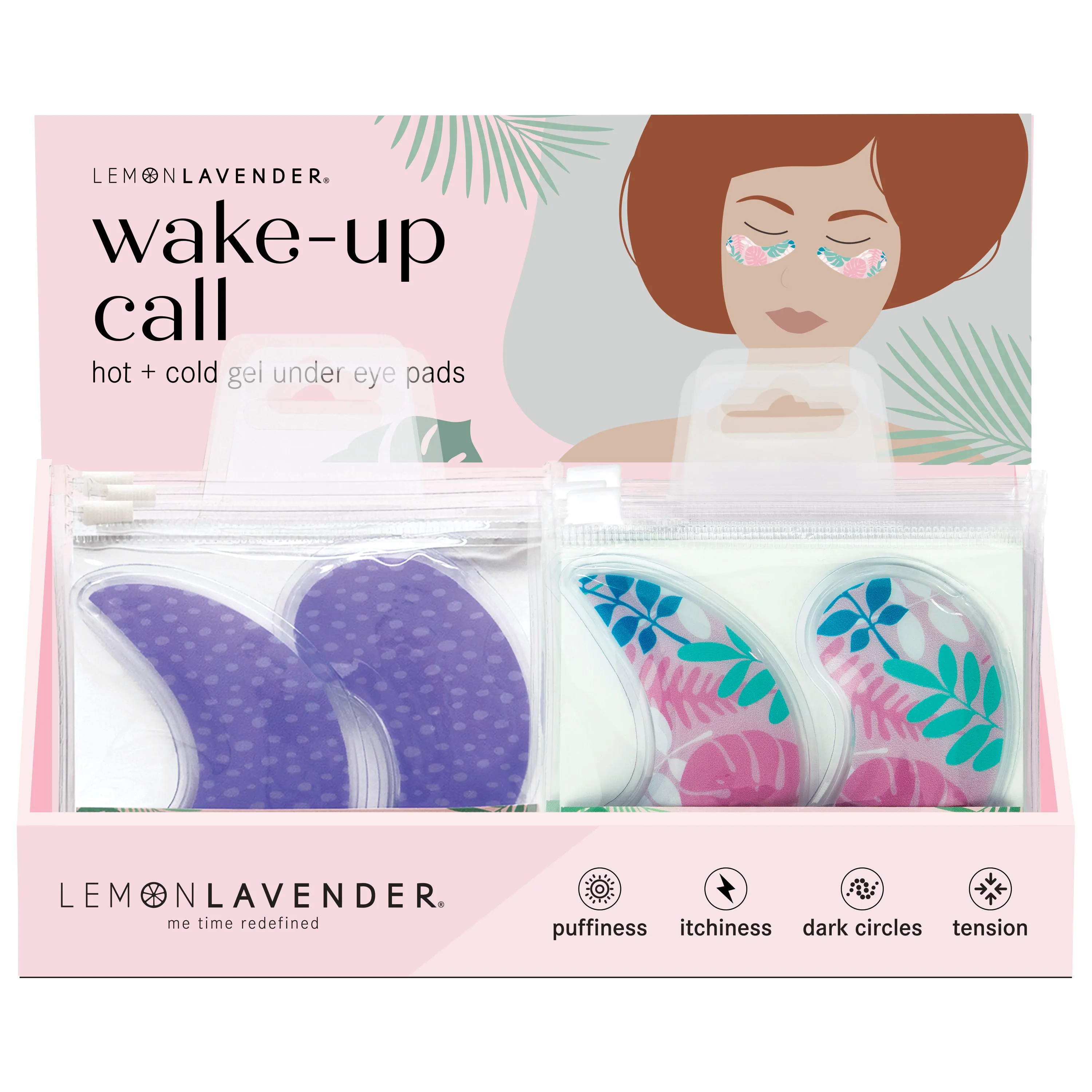 Lemon Lavender Wake Up Call Under Eye Gel Pads
