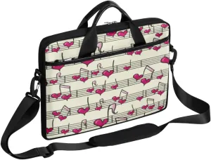 Lighthouse Sailing Ocean Theme Laptop Shoulder Messenger Bag Waterproof Laptop Briefcase with Handle and Padded Strap