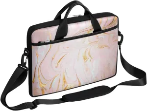 Lighthouse Sailing Ocean Theme Laptop Shoulder Messenger Bag Waterproof Laptop Briefcase with Handle and Padded Strap