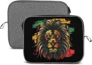 Lion of Judah Rasta Reggae Laptop Bag Protective Laptop Sleeve Bag Briefcase Carrying Case Handbags for Men Women