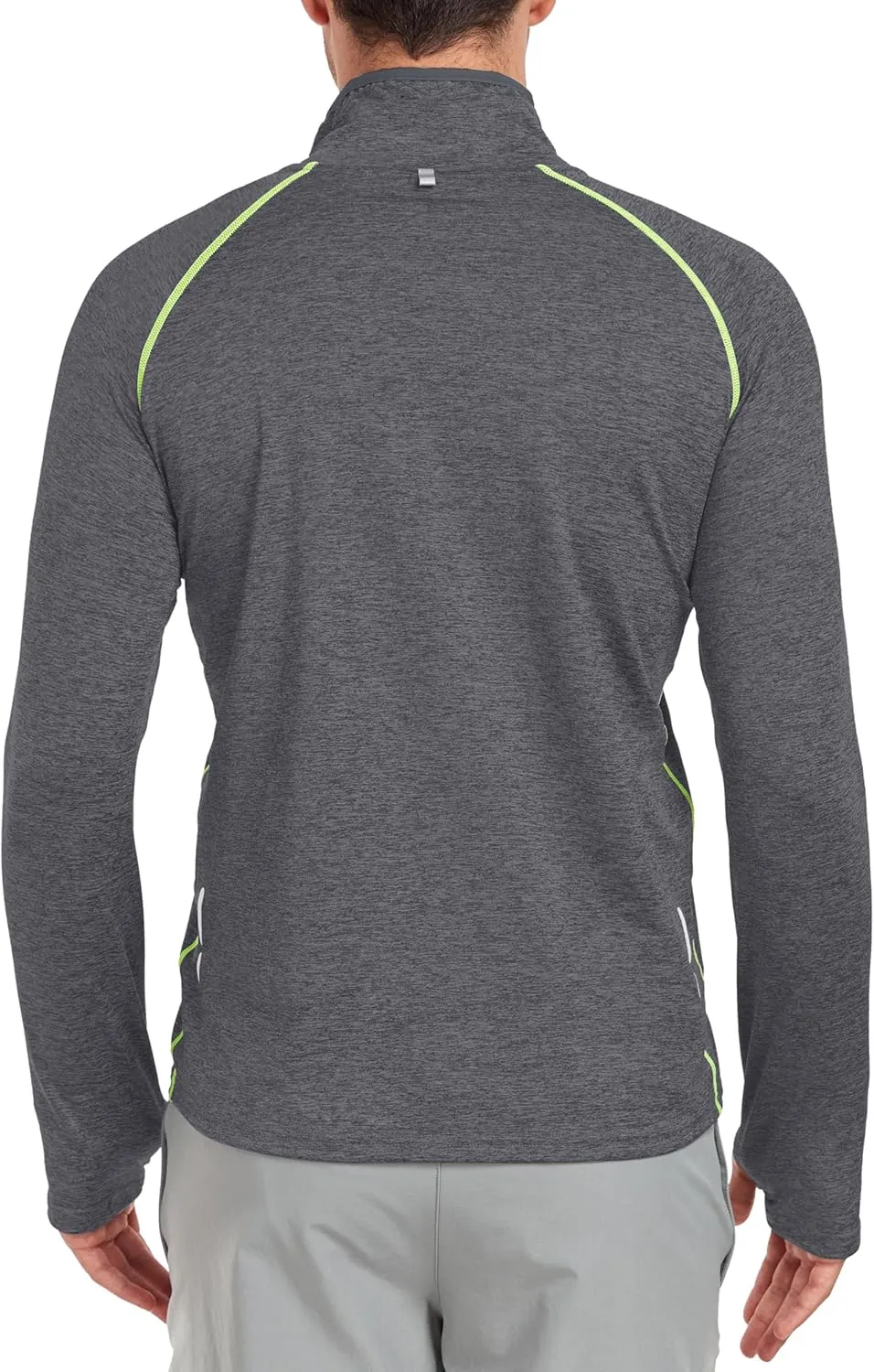 Little Donkey Andy Men's Long Sleeve Quick Dry Lightweight Running Exercise Sports T-Shirt Top