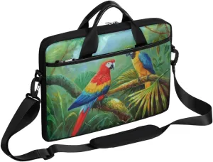 Love Lettering Doodle Laptop Shoulder Messenger Bag Waterproof Laptop Briefcase with Handle and Padded Strap Case Sleeve