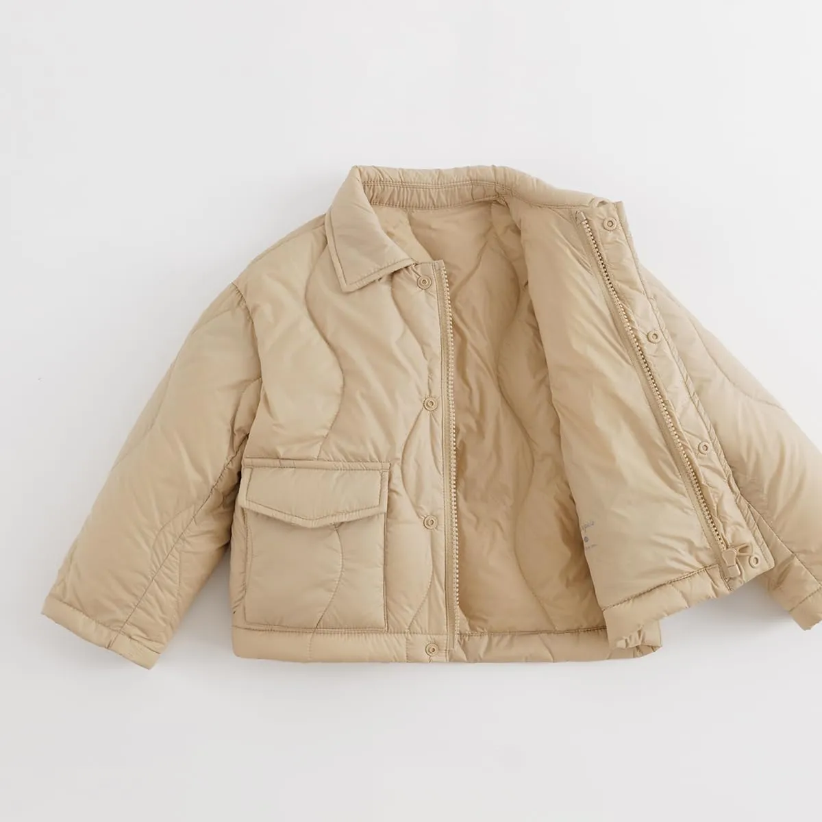 marc & janie Boys Outdoor Long Sleeve Lapel Down Jacket Ultralight Coat Soft Warm Tops 231515