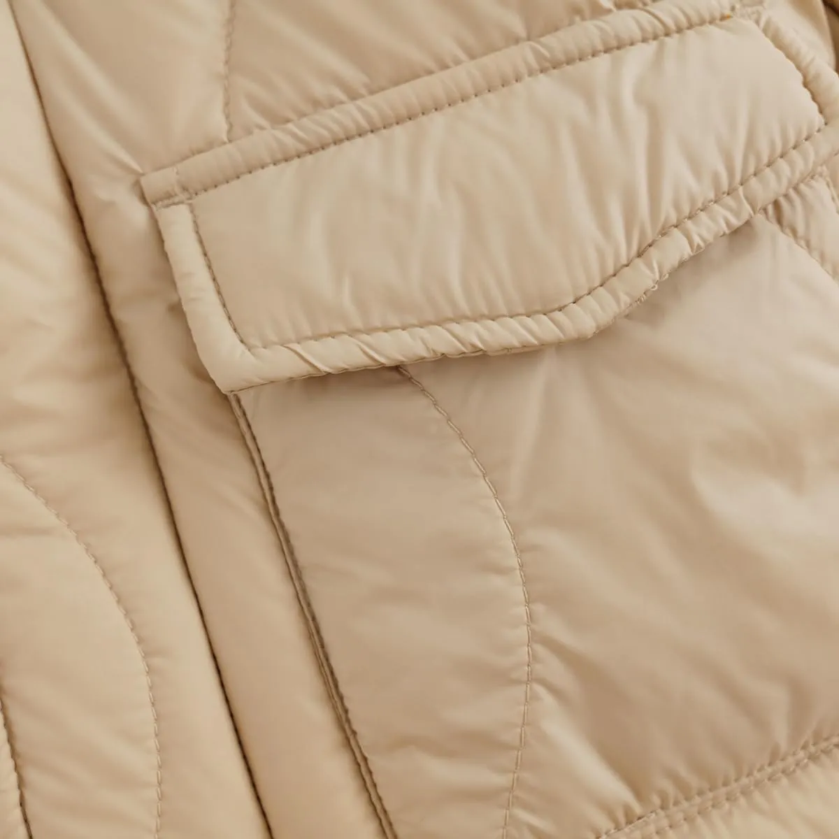 marc & janie Boys Outdoor Long Sleeve Lapel Down Jacket Ultralight Coat Soft Warm Tops 231515