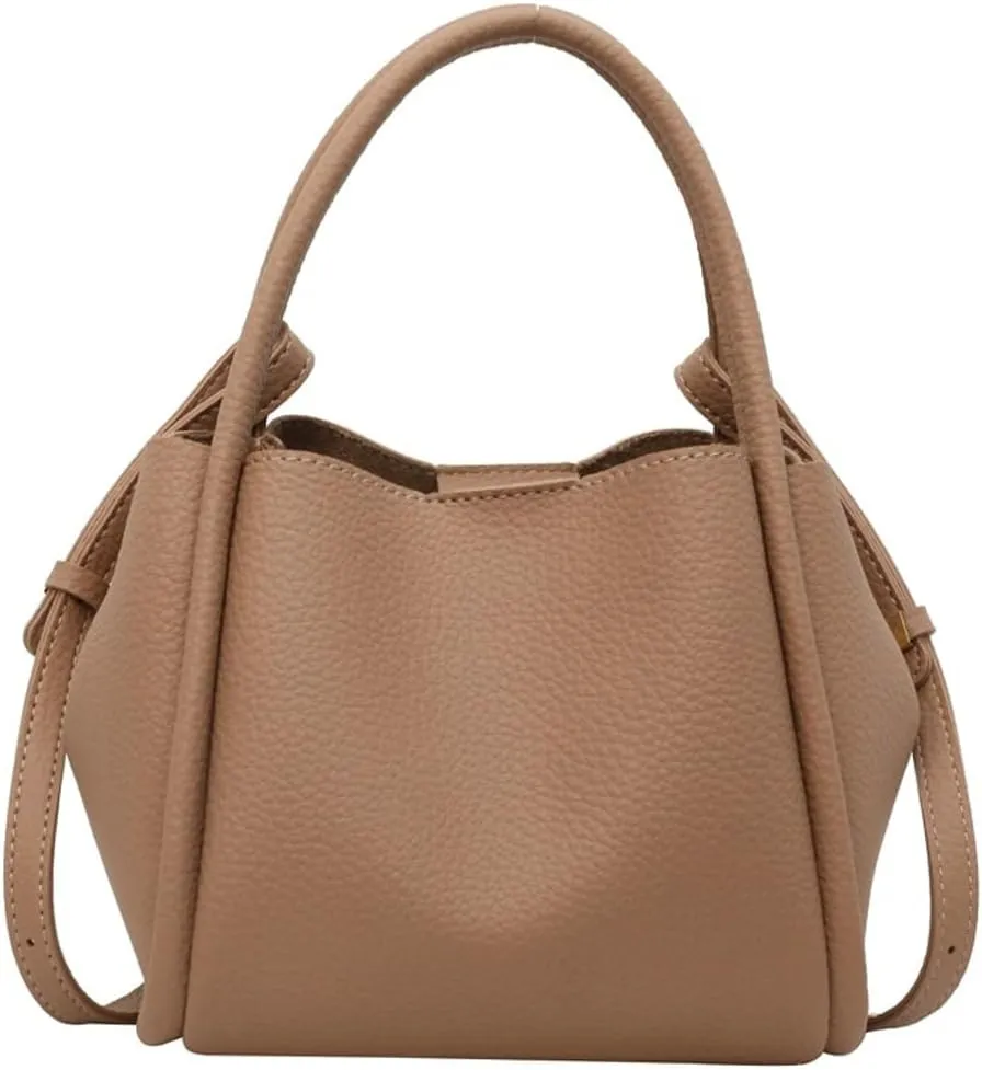 Medium Bucket Bags for Women Casual Crossbody Bags Trendy Tote Bag Vegetable Basket Shoulder Bag, Adjustable Strap
