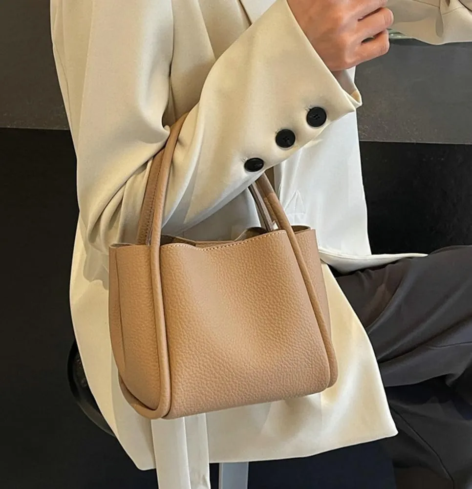 Medium Bucket Bags for Women Casual Crossbody Bags Trendy Tote Bag Vegetable Basket Shoulder Bag, Adjustable Strap