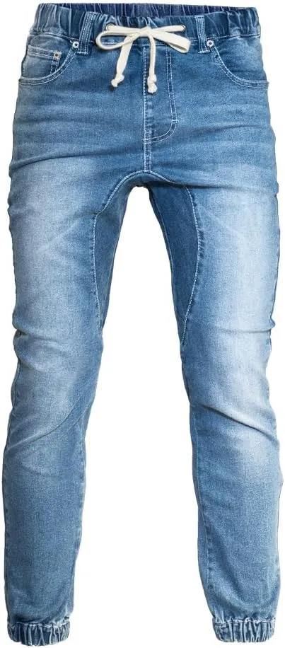 Minimal Apparel Men's Trendy Harem Twill Slim Fit Jogger Pants