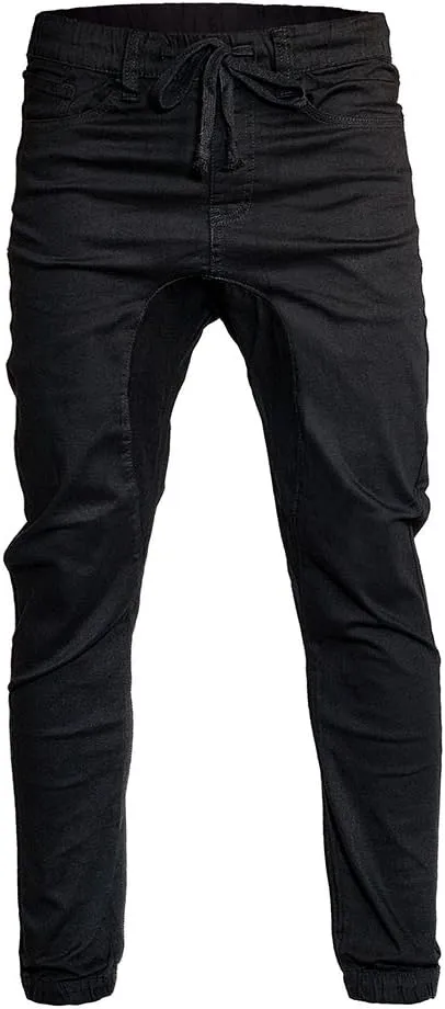 Minimal Apparel Men's Trendy Harem Twill Slim Fit Jogger Pants