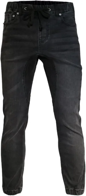 Minimal Clothing Men's Trendy Harem Twill Slim Fit Jogger Pants, Dc-washed Black, X-Large