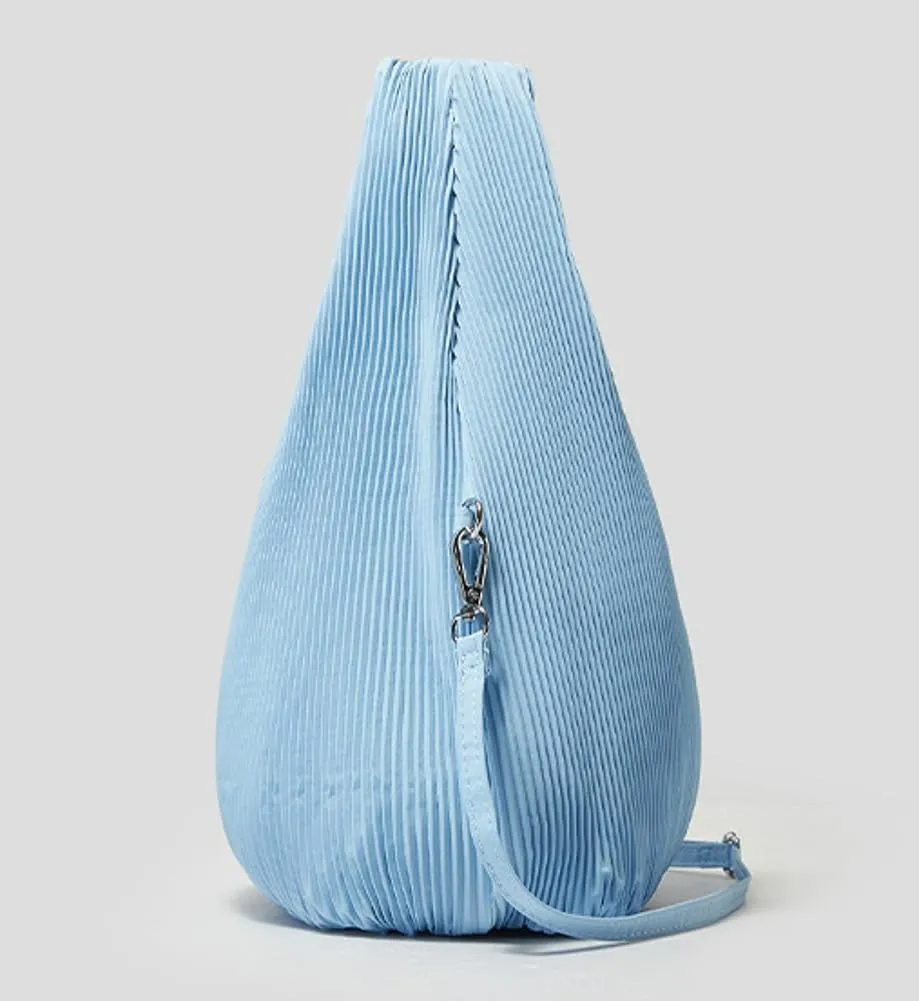 Nylon Hobo Bags Purse for Women Slouchy Satchel Handbag Casual Shoulder Bag Tote Bag Ruffle Crossbody Bags