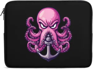 Octopus Anchores Laptop Case Sleeve Bag 10inch Durable Shockproof Protective Computer Carrying Cover Briefcase