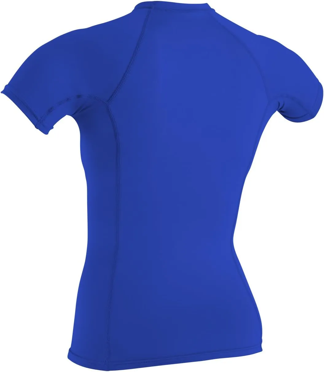 O'NEILL Women's Basic Skins UPF 50  Short Sleeve Rash Guard