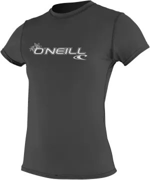 O'Neill Women's Basic Skins Upf 50  Short Sleeve Sun Shirt