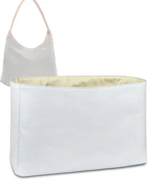 Organizer for Boheme Hobo Bag, Lightweight Insert, DupontPaper and Satin Silk Liner, 34 Interior Colors (Beige)