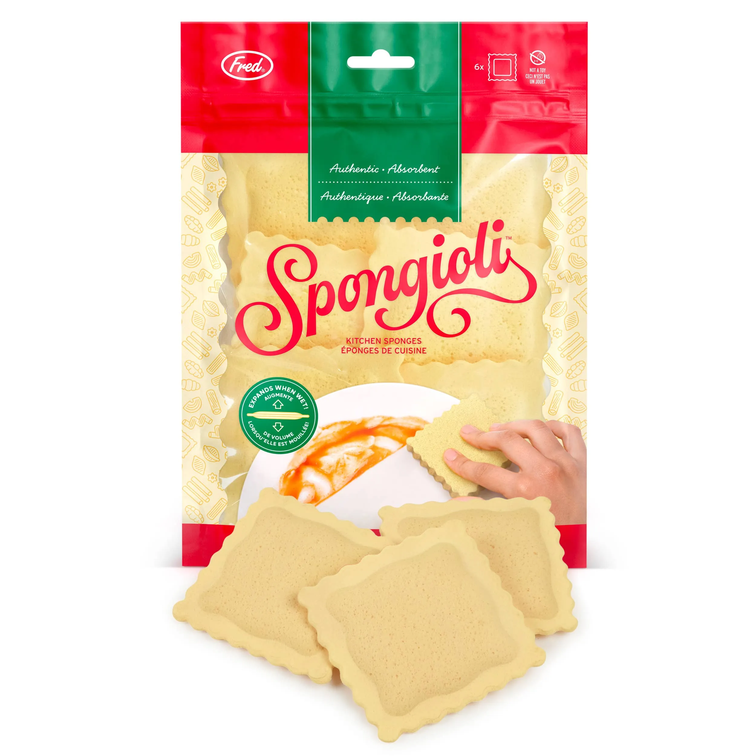 Ravioli Sponges (Set of 6)