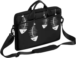 Retro Animal Paw Prints Laptop Shoulder Messenger Bag Waterproof Laptop Briefcase with Handle and Padded Strap Case Sleeve