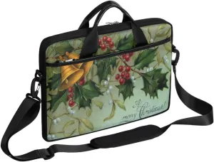 Retro Car Themed Poster Laptop Shoulder Messenger Bag Waterproof Laptop Briefcase with Handle and Padded Strap Case Sleeve